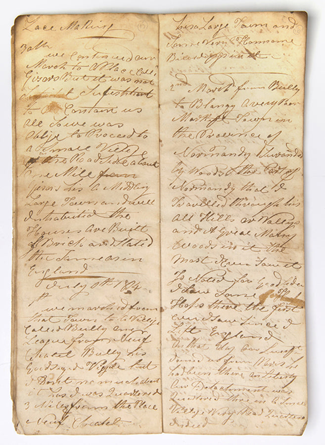A rare firsthand account of France in the immediate aftermath of Napoleon's abdication in 1814, kept by Frederick Shaw, a British soldier as he marched home across the country having served in the final battles of Wellington in south-west France.
