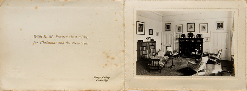 11 Autograph Letters and Postcards from E.M. Forster to Hazel Eardley-Wilmot.