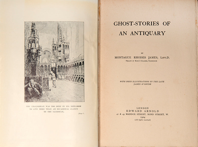 First edition of Ghost Stories of an Antiquary by M.R. James.