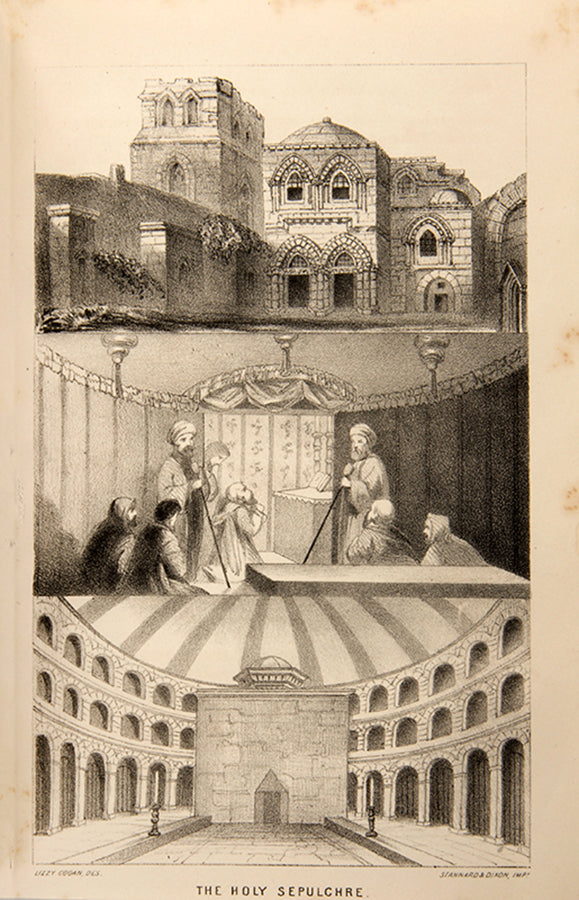 First edition of Richard Madden's The Shrines and Sepulchres of the Old and New World, a comprehensive work on ancient tombs and funerary practices by an avid abolitionist of his day.