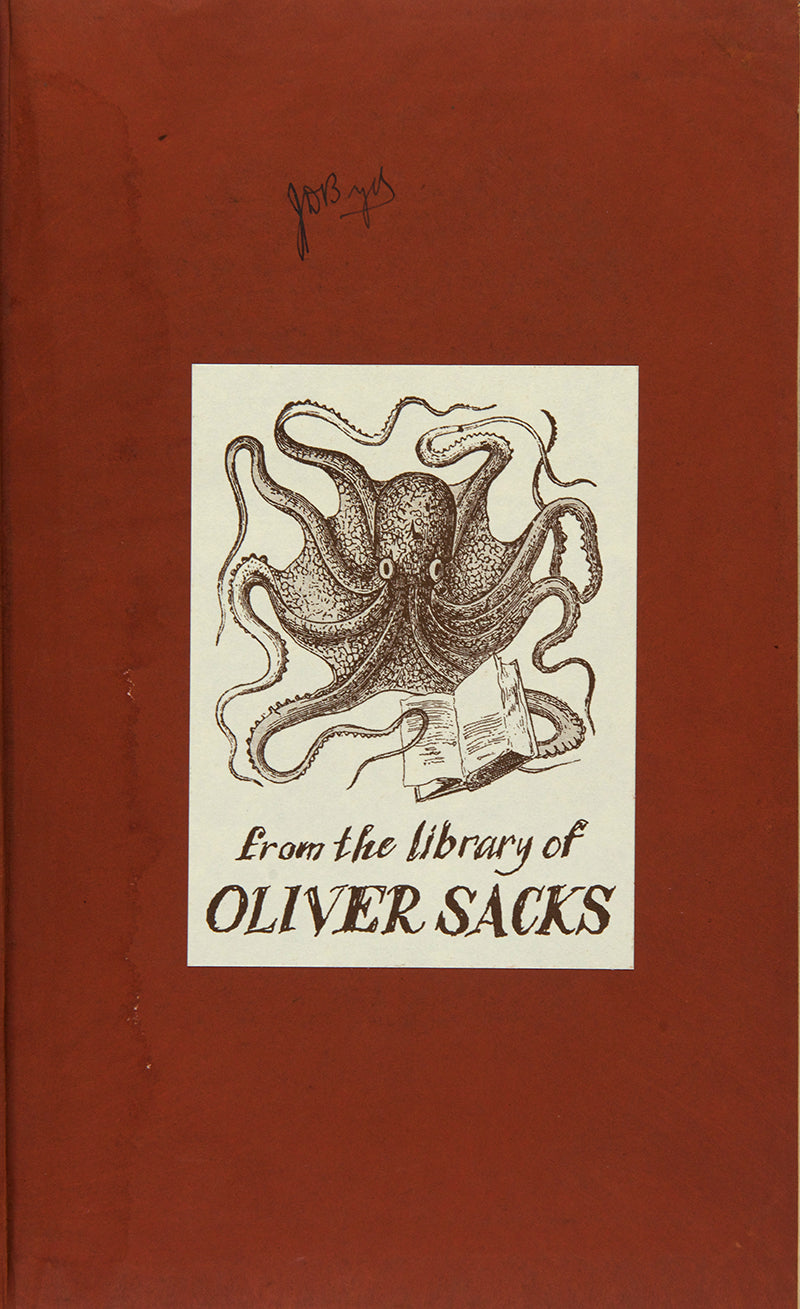 Second edition, inscribed presentation copy of Samuel Solly's important work on neurology, The Human Brain, from the library of Oliver Sacks, with his octopus bookplate.