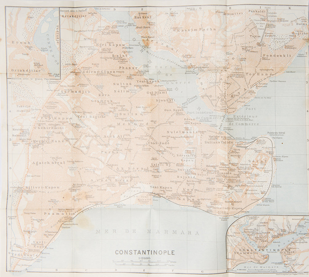 The only Baedeker in English containing a description of Constantinople.