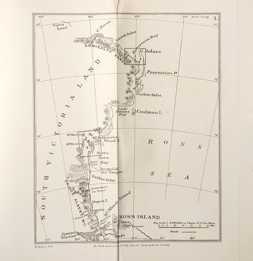 First edition of Raymond Priestley's Antarctic Adventure, Priestley's account of Scott's Terra Nova expedition and the amazing survival of the Northern Party.