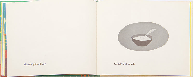 First edition of Goodnight Moon by Margaret Wise Brown, in the second state dustjacket.
