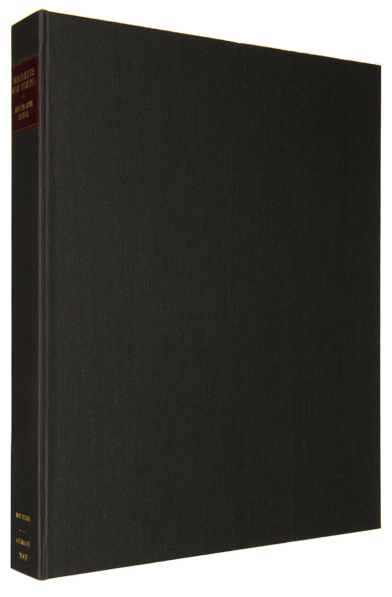 The first book dummy of Jacob Aue Sobol's I, Tokyo.