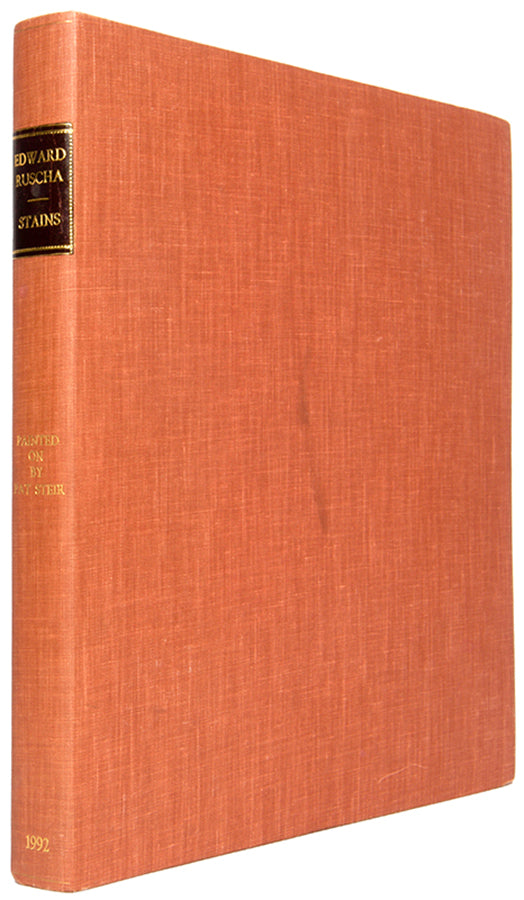 Stains 1971 to 1975. Essay by Peter Schjeldahl.