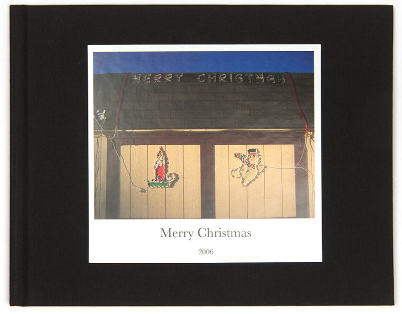 Three of Stephen Shore's artists' books produced using Apple's print-on-demand iPhoto software. Editions of 20.