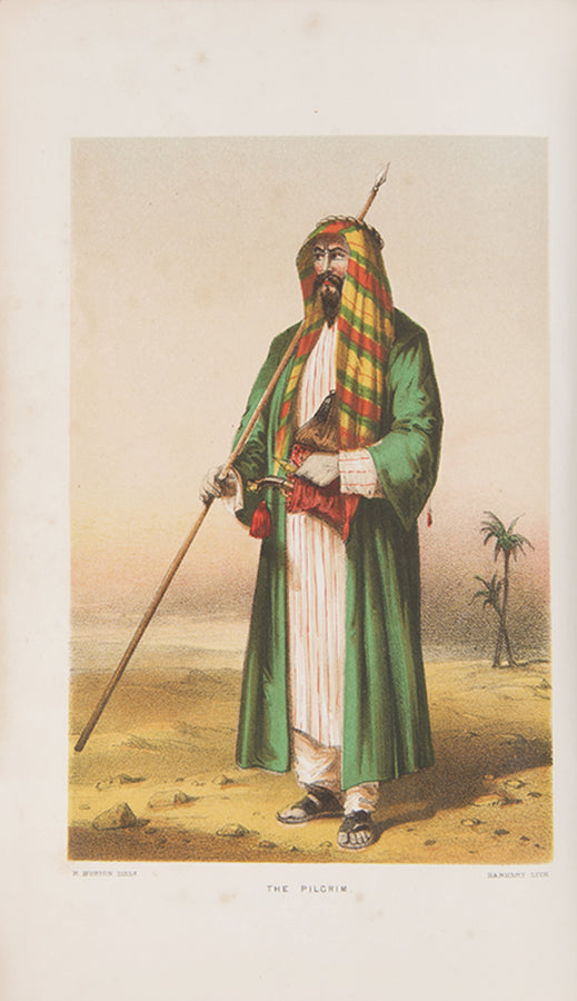 First edition in original cloth of Richard Burton's Personal Narrative of a Pilgrimage to El-Medinah and Meccah, his account of his pilgrimage to be the first English Christian to freely enter Mecca.