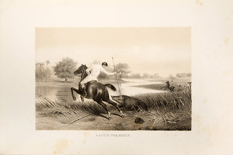 First edition of Frank Simson's Letters on Sport in Eastern Bengal, covering boars, tigers, buffalos, bears, rhinos, leopards, and others.