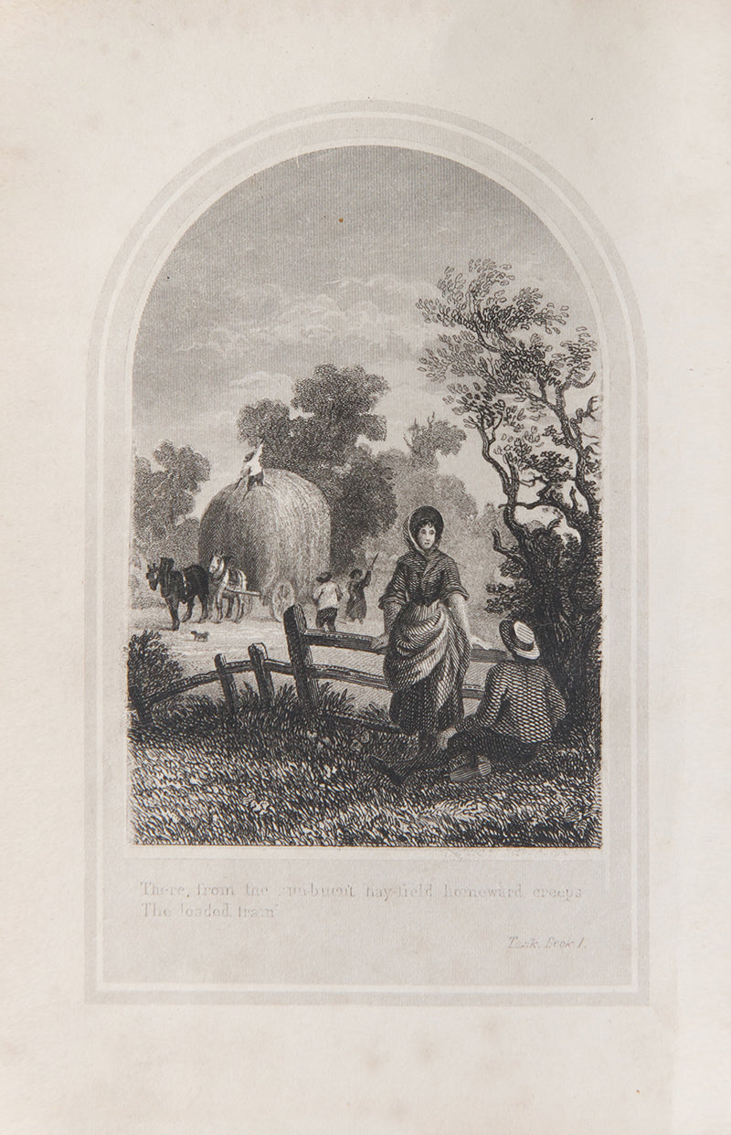 Edition of William Cowper poetry, circa 1849.