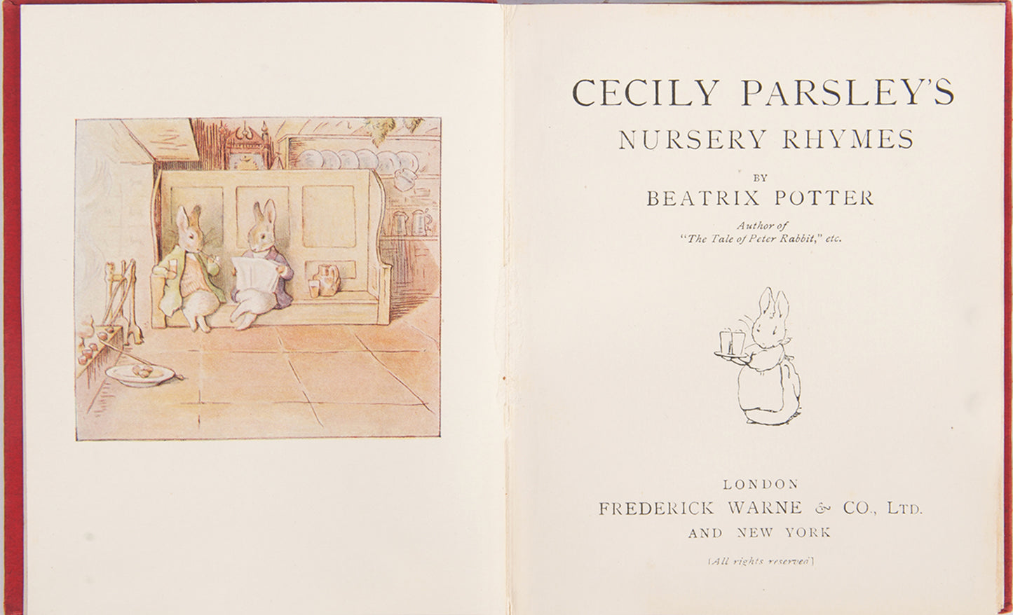Cecily Parsley's Nursery Rhymes.