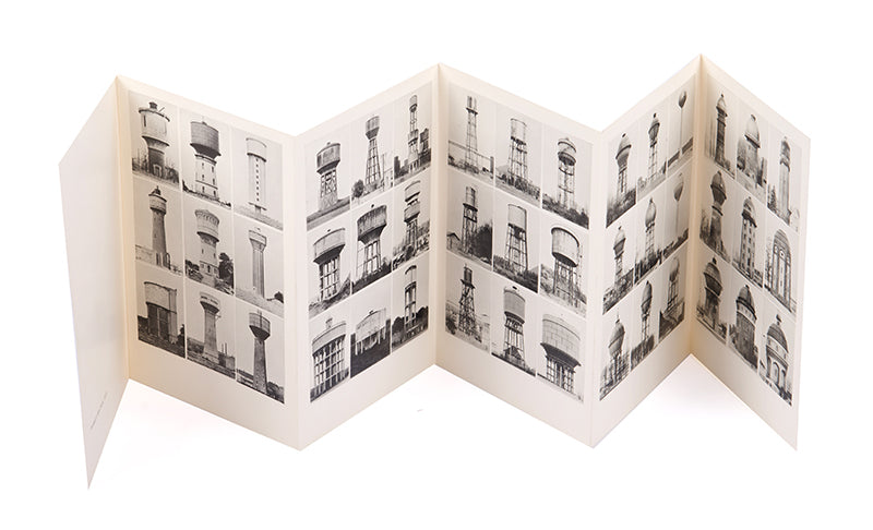 The first Bernd and Hilla Becher catalogue published by a gallery, issued to accompany their first exhibition at Sonnabend, New York.