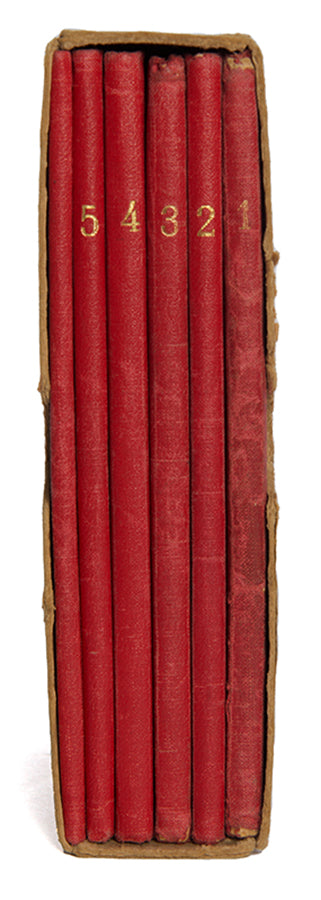 There are two issues of this edition published in the same year. One in one volume as usual and this one which was published in sections. It was designed specifically for walkers and climbers to be carried easily in the pocket. Scarce.
