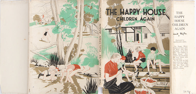 Happy House Children Again, and Enid Blyton story of Jack, Jane and Benji and their encounter with the next-door neighbours' niece and nephew
