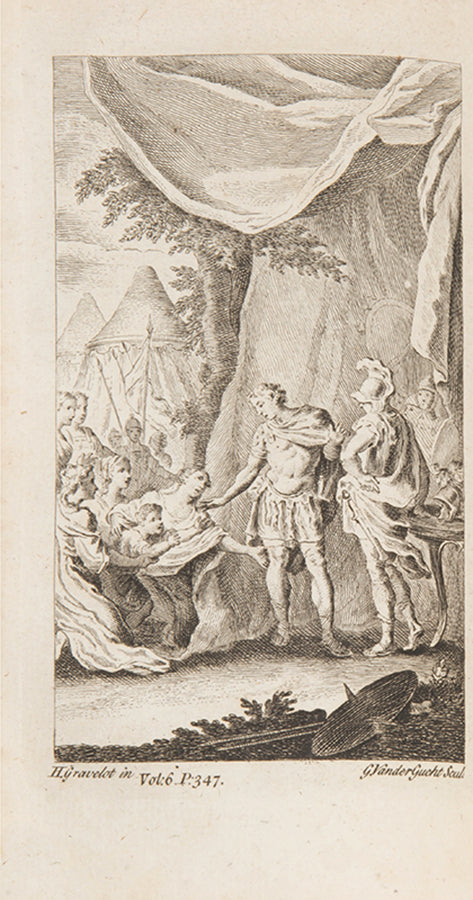 A beautifully illustrated eight-volume edition of The Works of Shakespeare, edited by the literary critic Lewis Theobald