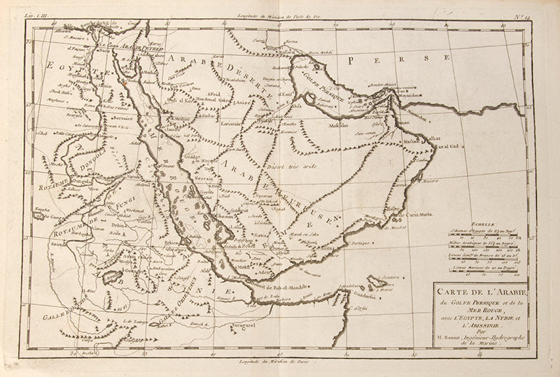 Carte De L'Arabie,