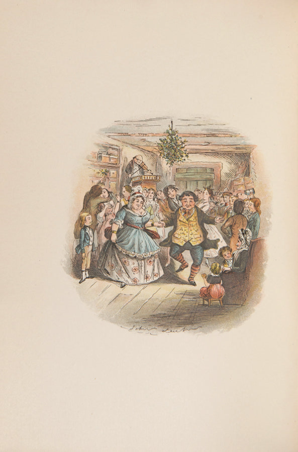 Handsome example of the Authentic Edition, complete works in 21 volumes, printed from the edition corrected by Charles Dickens in 1867 and 1888, illustrated by Cruikshank