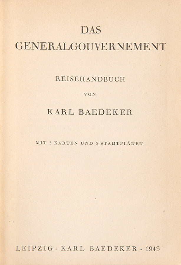 The name Generalgouvernement derives from the old name under Czarist Russia.