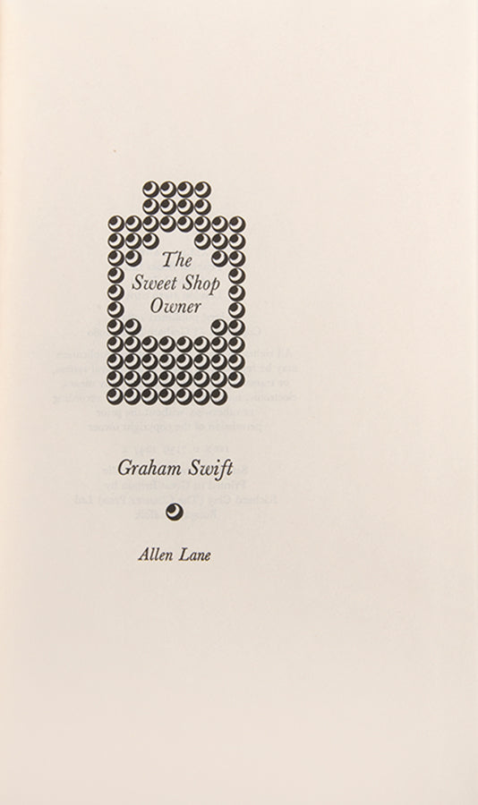 A very good first edition of Swift's debut novel, a slice of life story of a shopkeeper in South London.