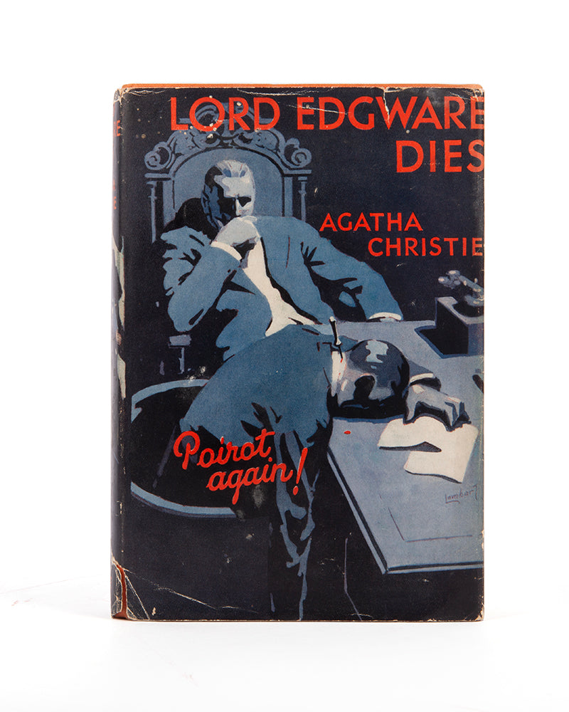 An outstanding rare colonial first edition of Christie's ninth Poirot novel, Lord Edgware Dies, one of the scarcest of the author's titles from this period.