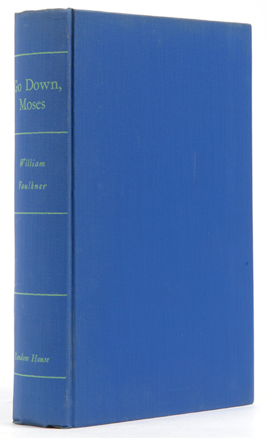 First edition of Go Down, Moses by Wiliam Faulkner, in the scarce variant binding.