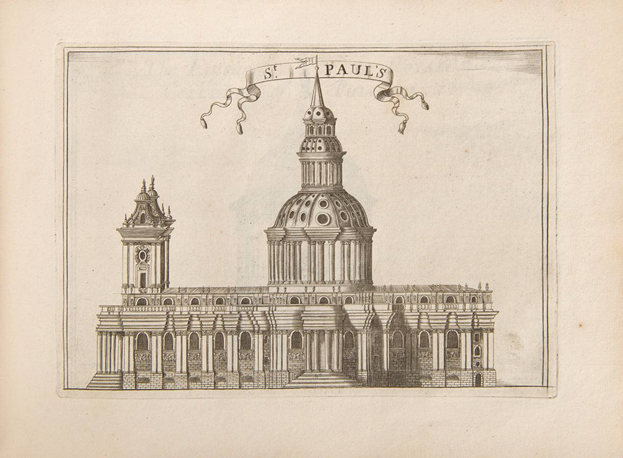 The scarce Seller issue of A Prospect of London, an illusive series of evocative plates of Stuart London.