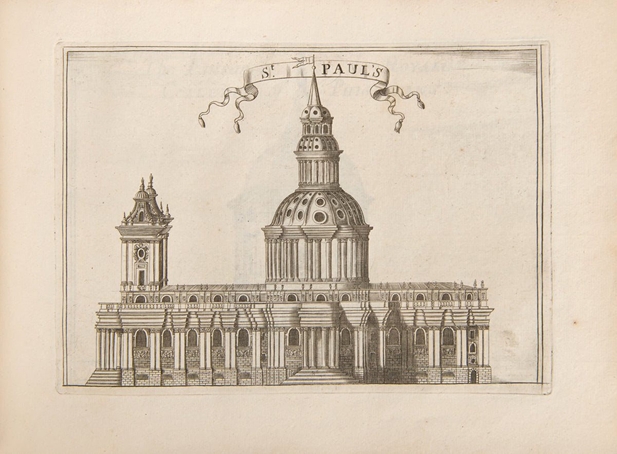 The scarce Seller issue of A Prospect of London, an illusive series of evocative plates of Stuart London.