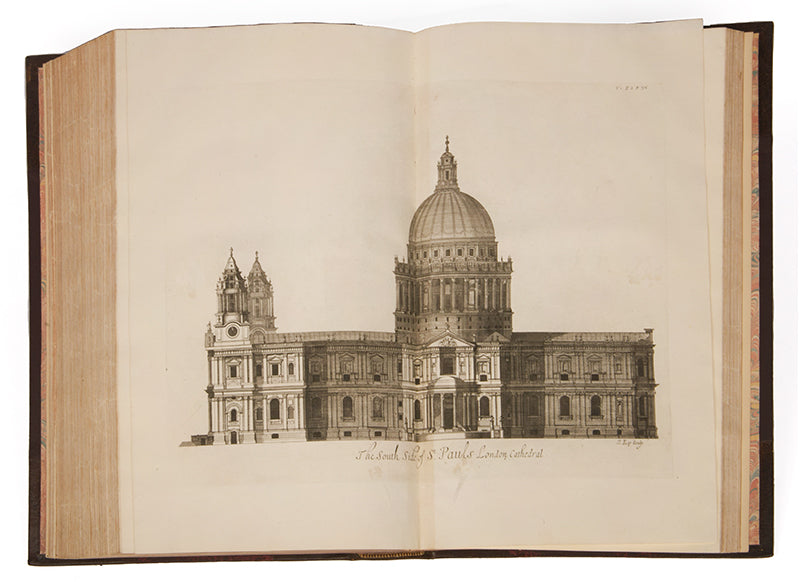 The fifth edition, the first illustrated edition, of Stow's Survey of the Cities of London and Westminster, one of the greatest of all London books.