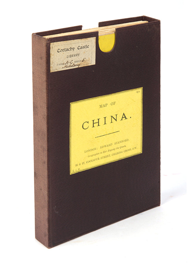 A remarkably fresh and bright copy of this Stanford China Inland Mission map issued the year of the Boxer Rebellion.