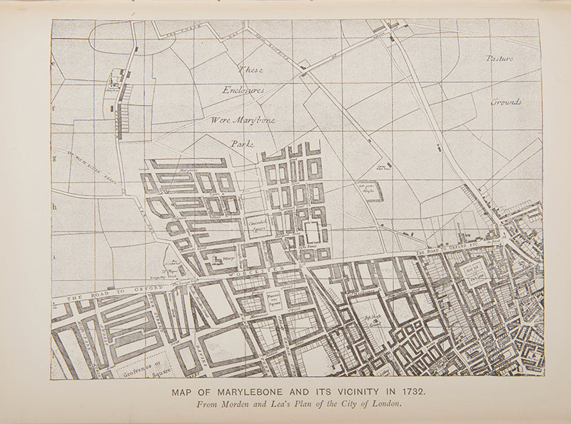 The first edition of George Clinch's illustrated history of Marylebone and St. Pancras, in a lovely gilt binding.