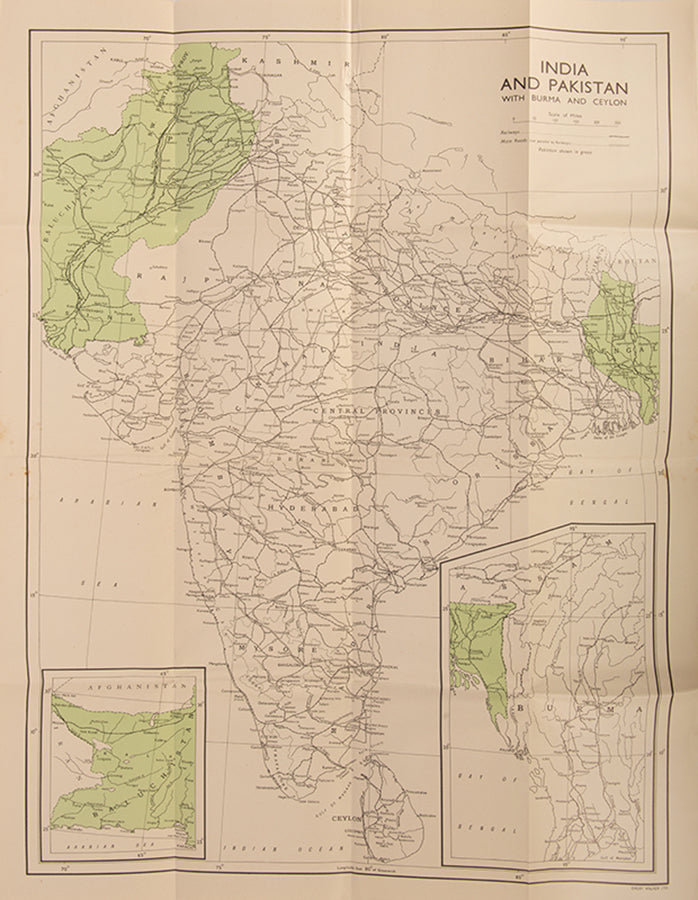 Maps include Karachi, Lahore and Lucknow.