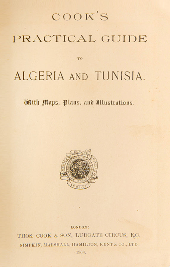 Maps include a general map of North Africa.