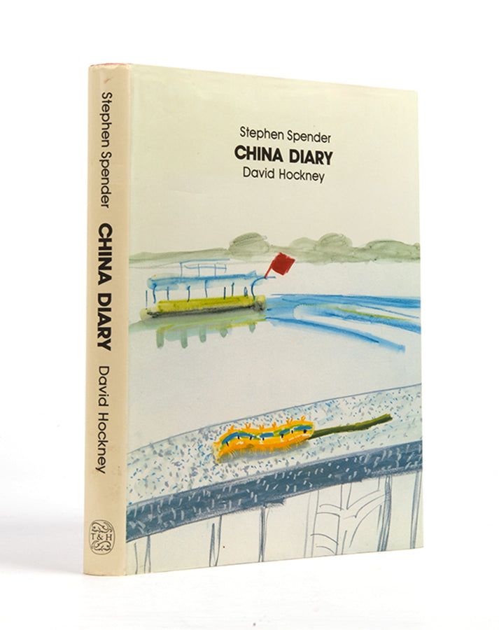 David Hockney, Stephen Spencer, China Diary, Signed first edition