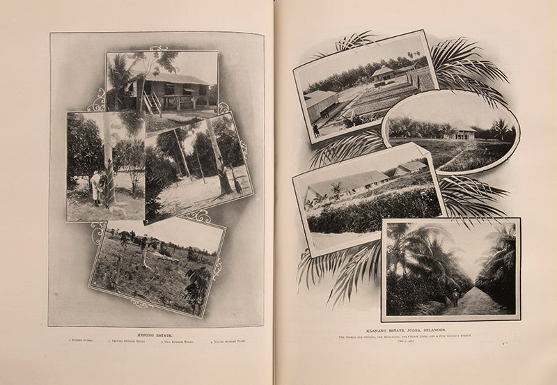 First edition of Twentieth Century Impressions of British Malaya, edited by Arnold Wright, a comprehensive survey of Malaysia before the First World War.