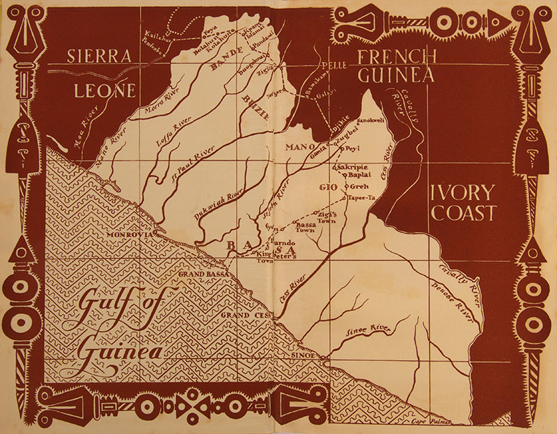 First edition of Journey Without Maps by Graham Greene.