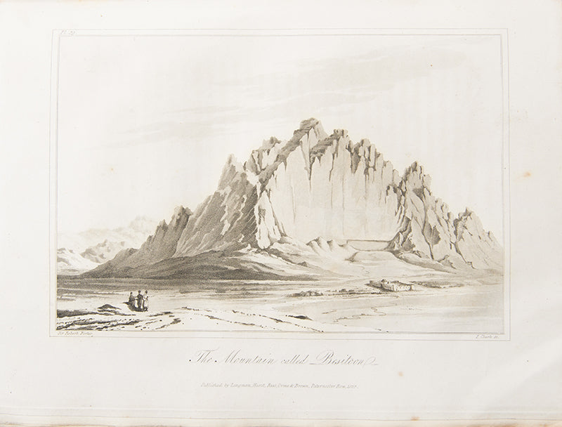 First edition of Travels in Georgia, Persia, Armenia, Ancient Babylonia, by Robert Porter, one of the great illustrated books on Persia in the original boards.