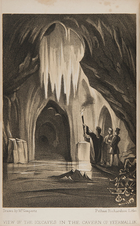 The rare first edition of Rollo Burslem's A Peep into Toorkisthan, on of the earliest European accounts of the Hindu Kush.