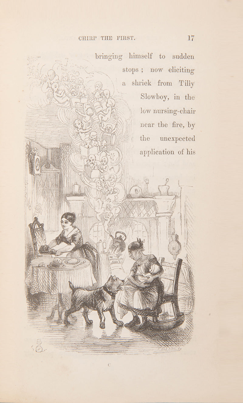 The Christmas Books by Charles Dickens, first editions including A Christmas CarolA first edition set of the Christmas Books by Charles Dickens, comprising; A Christmas Carol;The Chimes; The Battle of Life; The Cricket on the Hearth; The Haunted Man<br />