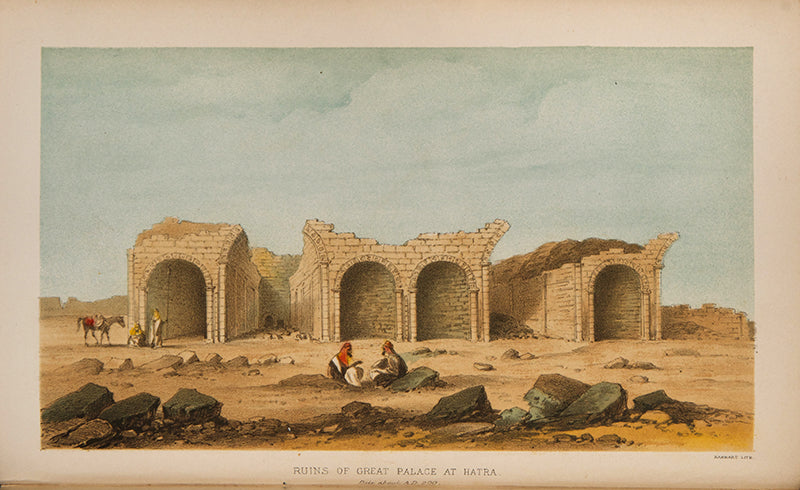 First edition of George Rawlinson's The Sixth Great Oriental Monarchy, a history of the Parthian Empire.