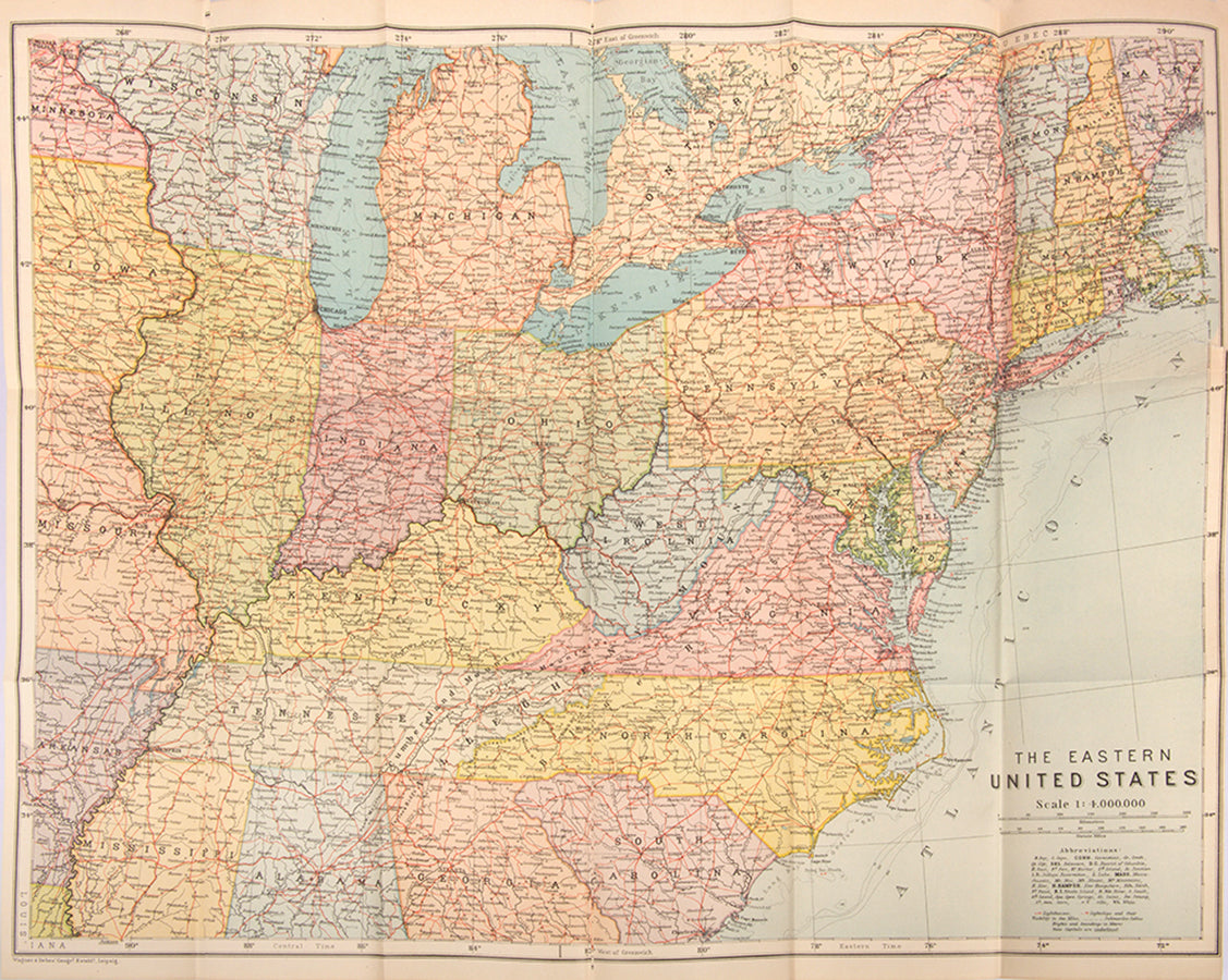 Karl Baedeker United States. Last and most comprehensive