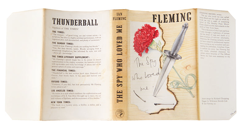 First edition of The Spy Who Loved Me by Ian Fleming, one of the greatest Bond novels