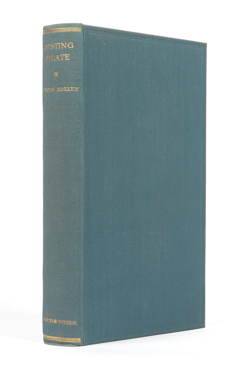 First edition of Jesting Pilate by Aldous Huxley, a lovely copy of one of Huxley's riveting travel narratives