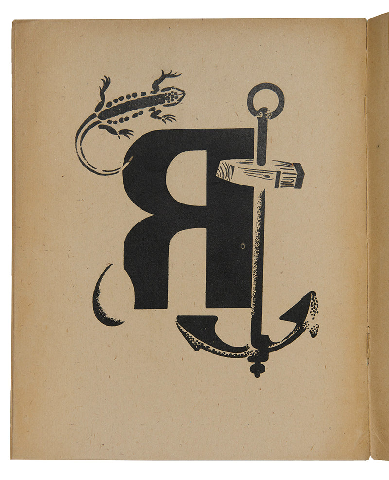 First and only printing of this famous Constructivist ABC. Of the utmost rarity and especially so in such fine condition.