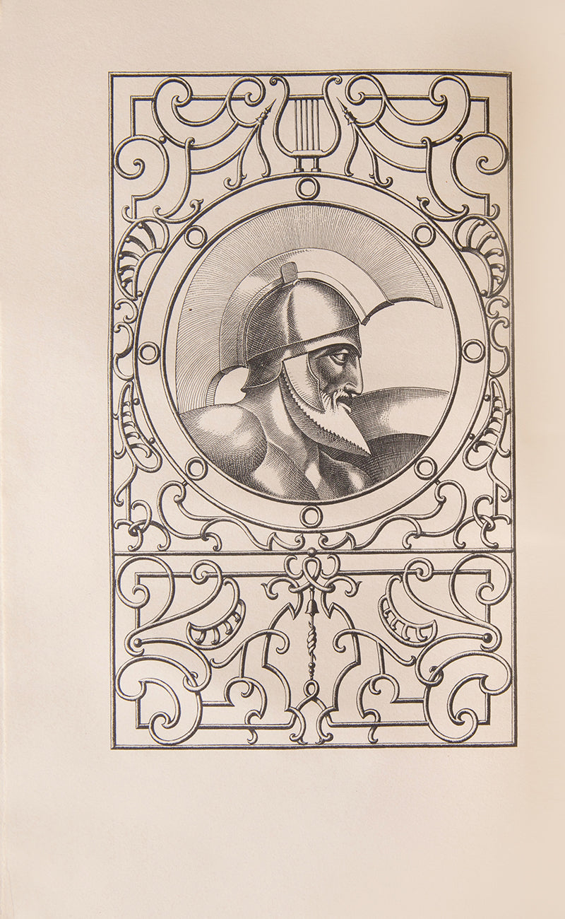 Number 659 of 1550 limited edition copies of Plutarch's Lives by The Nonesuch Press, following the English language translation of Thomas North