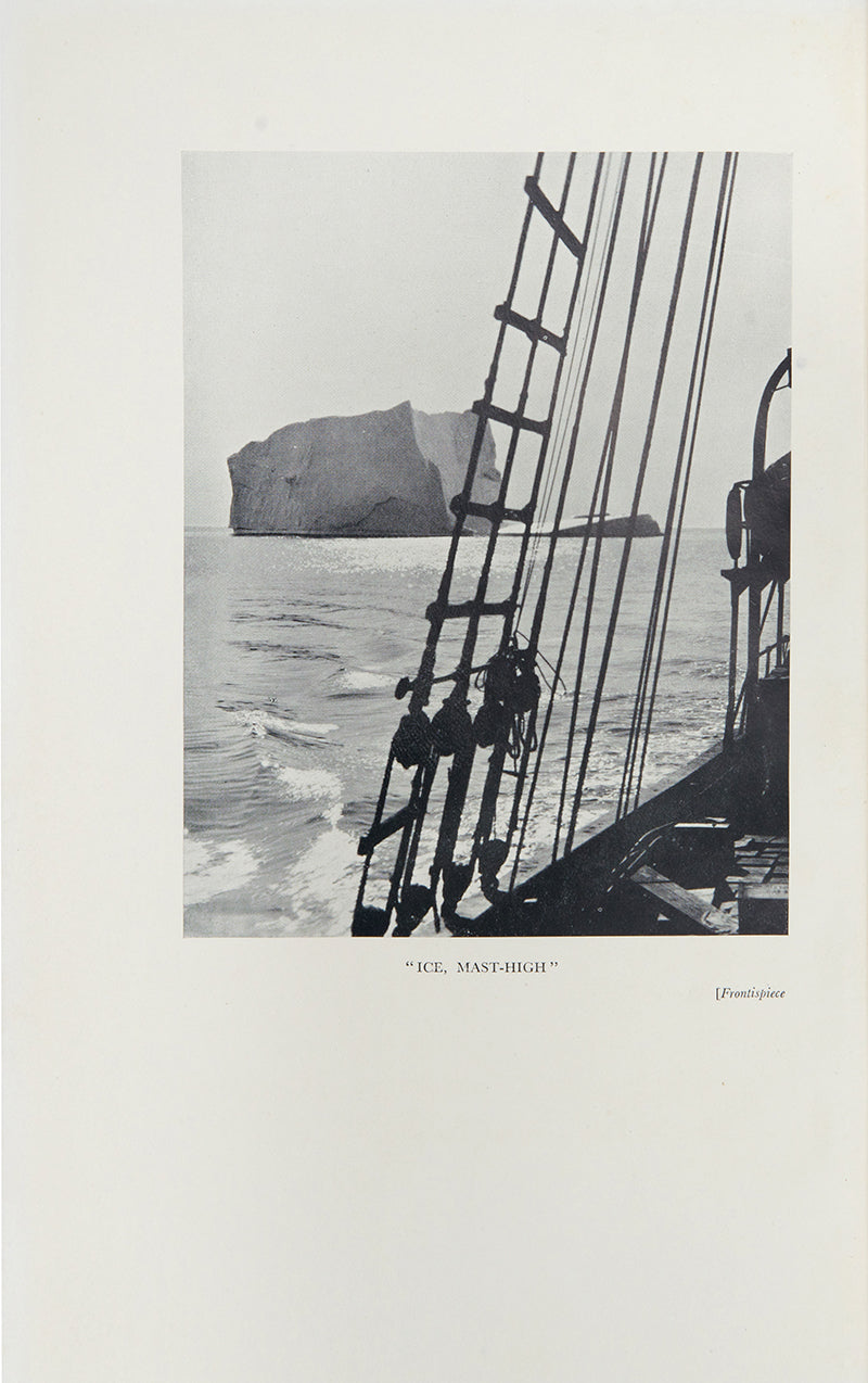 First edition of Edward Shackleton's Arctic Journeys, in the scarce dust-jacket.