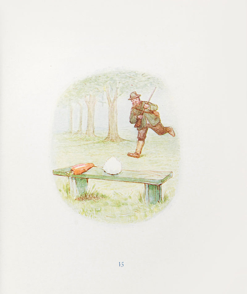 A good, clean copy of The Story of a Fierce Bad Rabbit, first edition in book form, by Beatrix Potter, with 16 colour plates, 2 more than previously seen in the panorama
