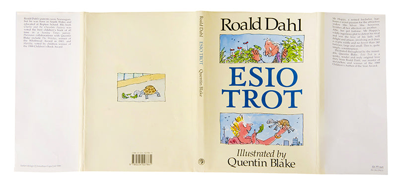A near-fine first edition of Roald Dahl's novella Esio Trot, successfully dramatised by the BBC with Dustin Hoffman and Judi Dench in the lead roles