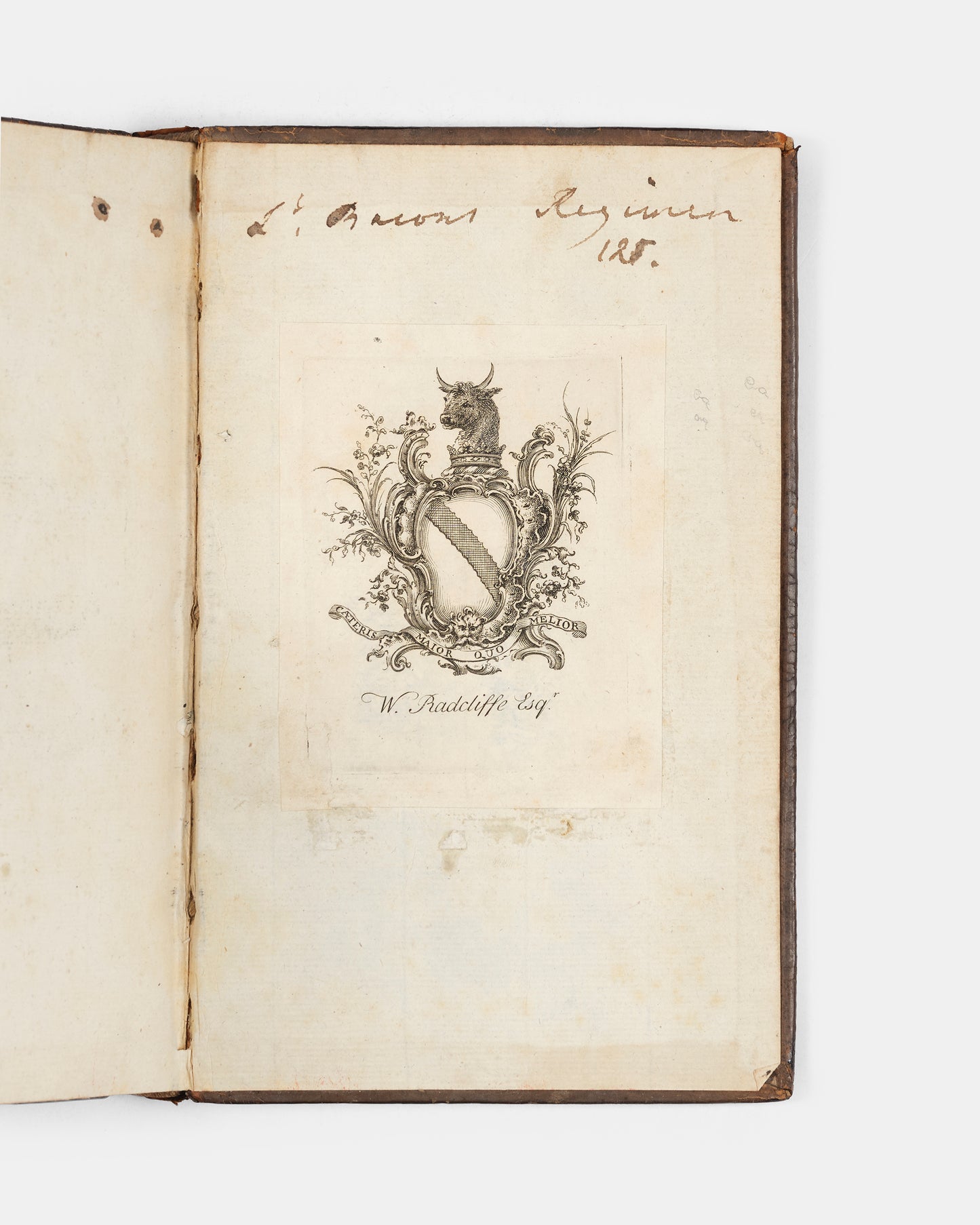 The first edition of David Mallet's biograph of the polymath and statesman Sir Francis Bacon