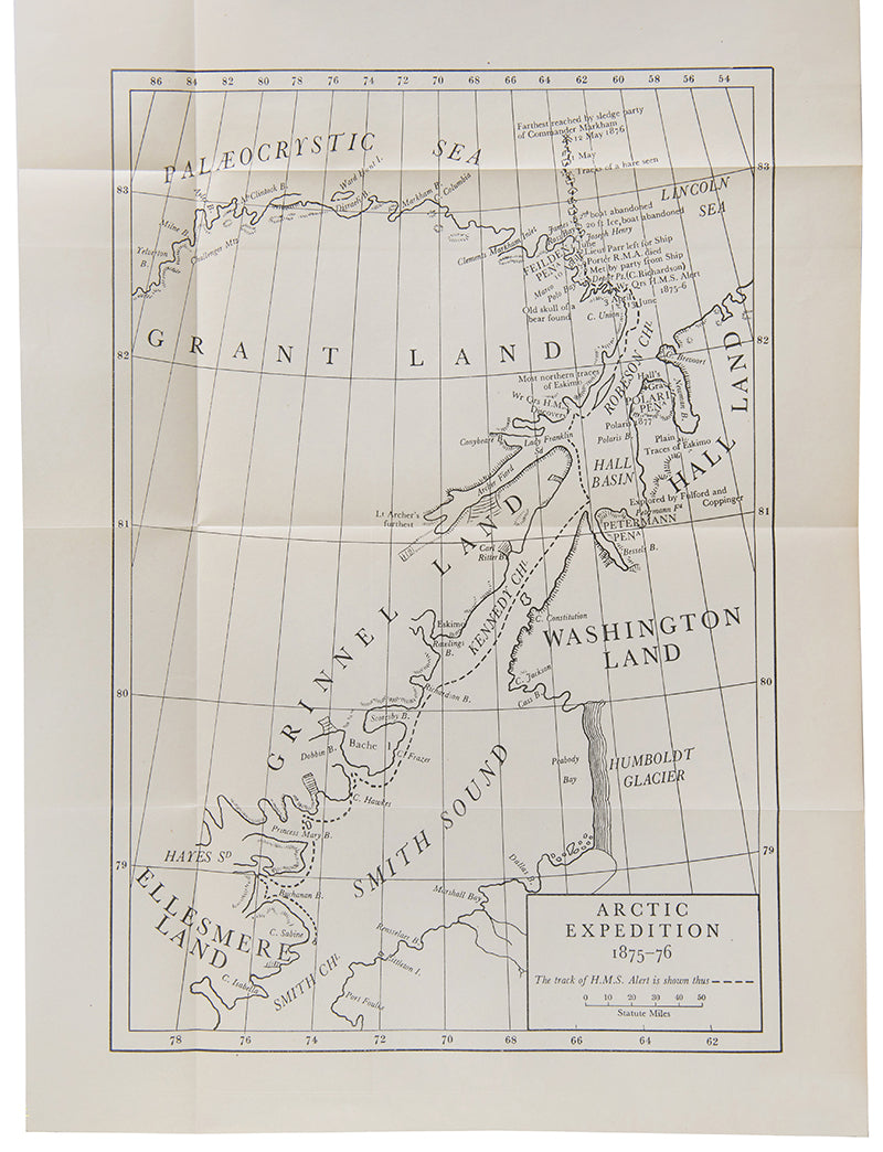 A family copy, with a descendant's ownership signature, of the biography of Sir Albert Hastings Markham KCB (1841-1918)