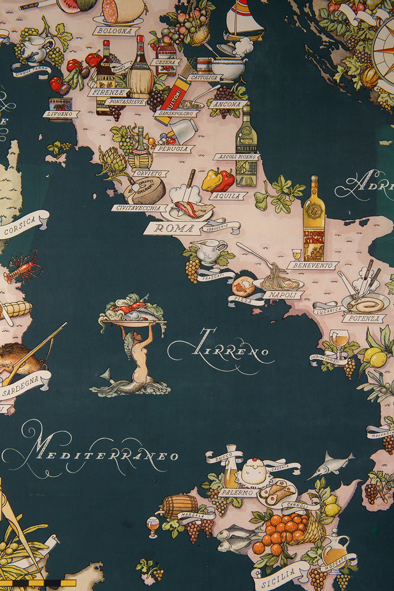 Carta Gastronomica del Bel Paese.